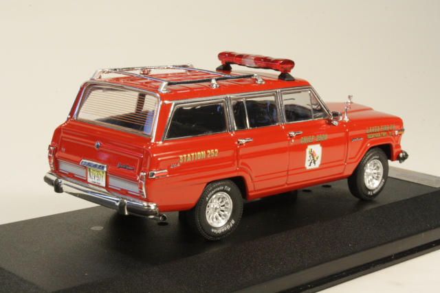 Jeep Wagoneer "Lakes Fire" 1989, punainen