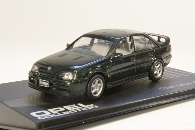 Opel Lotus Omega 1989, dark green - Click Image to Close