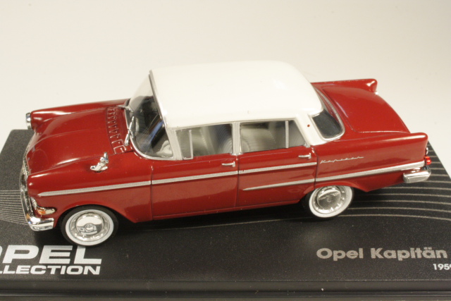 Opel Kapitan P2 1959, punainen - Sulje napsauttamalla kuva