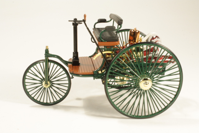 Benz Patent-Motorwagen 1886, vihreä - Sulje napsauttamalla kuva