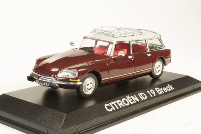 Citroen ID19 Break 1968, tummanpunainen