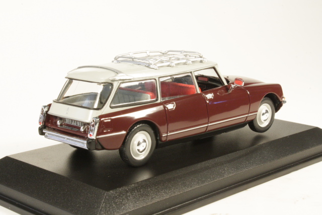 Citroen ID19 Break 1968, tummanpunainen