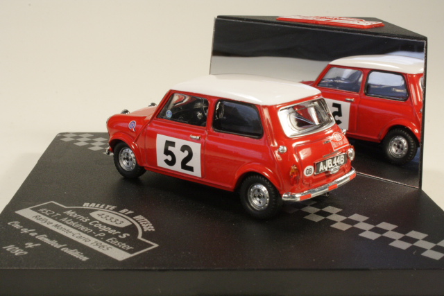 Mini Cooper S1275, 1st. Monte Carlo 1965, T.Mäkinen, no.52