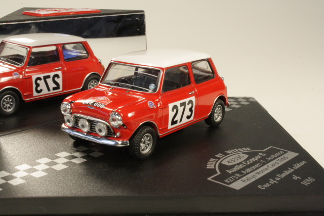 Mini Cooper S, Monte Carlo 1965, R.Aaltonen, No.273