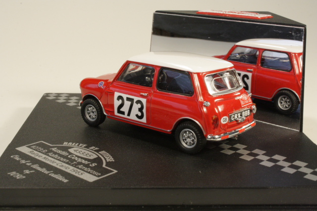 Mini Cooper S, Monte Carlo 1965, R.Aaltonen, No.273