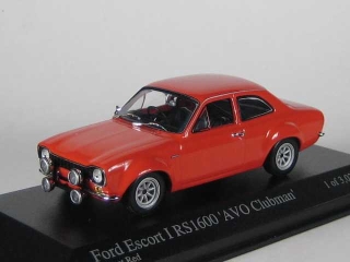 Ford Escort Mk1 RS1600 "AVO Clubman" 1970, punainen