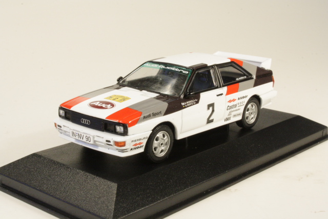 Audi Quattro, Sweden 1981, H.Mikkola, no.2 - Sulje napsauttamalla kuva