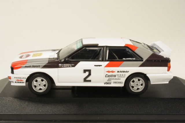 Audi Quattro, Sweden 1981, H.Mikkola, no.2
