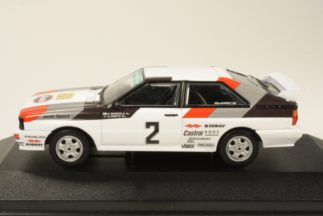 Audi Quattro, Sweden 1981, H.Mikkola, no.2 - Click Image to Close