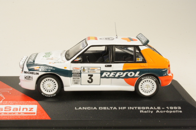 Lancia Delta HF Integrale, Acropolis 1993, C.Sainz, no.3