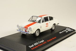 Seat 850 Coupe, Rally de Oviedo 1967, A.Perez, no.23