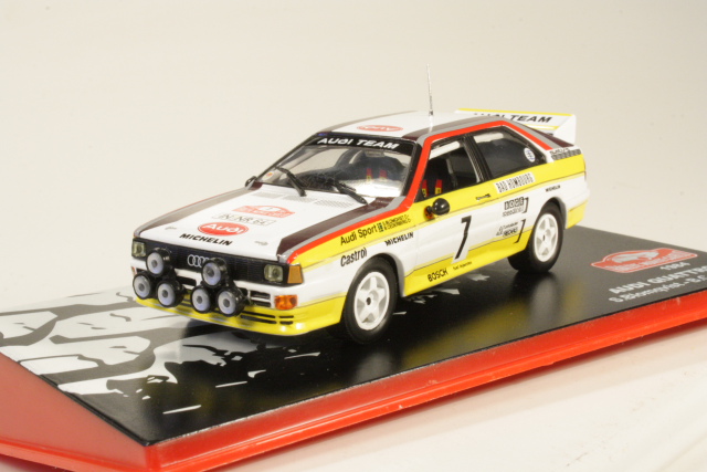 Audi Quattro A2, Monte Carlo 1984, S.Blomqvist, no.7