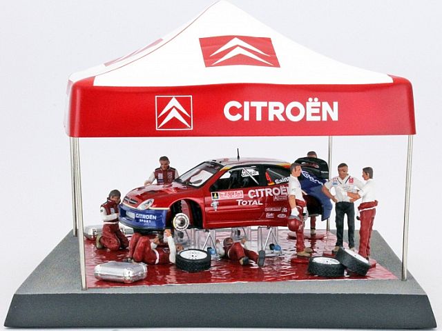 Citroen Xsara WRC, Monte Carlo 2004, C.Sainz, no.4 "Diorama"