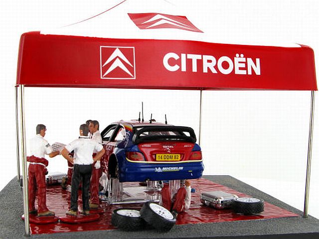 Citroen Xsara WRC, Monte Carlo 2004, C.Sainz, no.4 "Diorama"