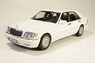 Mercedes S600 (w140) 1997, valkoinen - Sulje napsauttamalla kuva