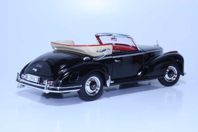 Mercedes 300S Cabrio (w188) 1955, black