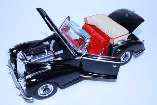 Mercedes 300S Cabrio (w188) 1955, black