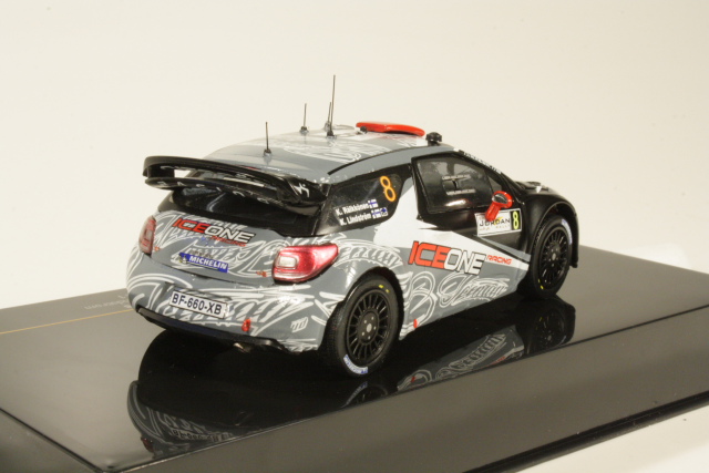 Citroen DS3 WRC, Jordan 2011, K.Raikkonen, no.8