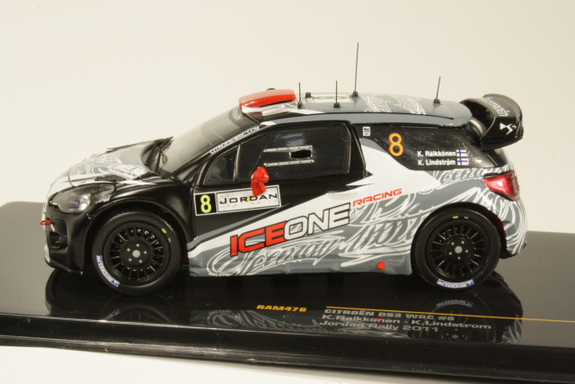 Citroen DS3 WRC, Jordan 2011, K.Raikkonen, no.8