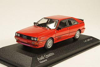 Audi Quattro 1981, punainen - Sulje napsauttamalla kuva