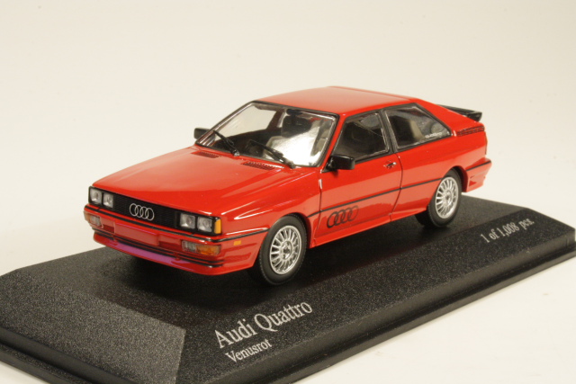 Audi Quattro 1981, punainen