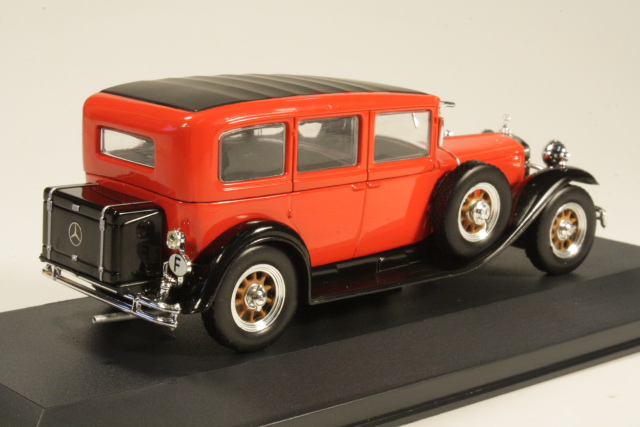 Mercedes Typ 460N Nurburg 1928, punainen/musta