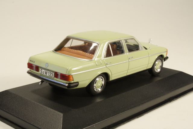Mercedes 200D (w123) 1976, vaaleanvihreä