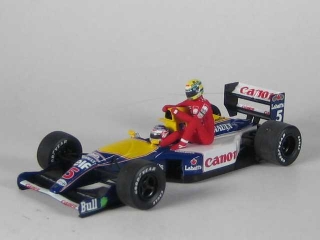 Williams Renault FW14, British GP 1991, N.Mansell, no.5