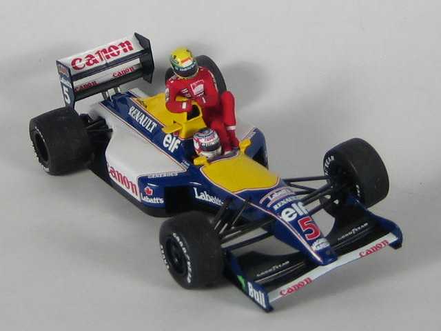 Williams Renault FW14, British GP 1991, N.Mansell, no.5