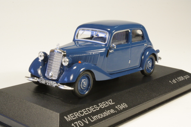 Mercedes 170V (w136) 1949, sininen