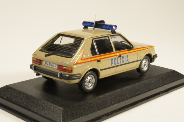 Talbot Horizon GT 1984 "Cuerpo de Policia National", ruskea - Sulje napsauttamalla kuva