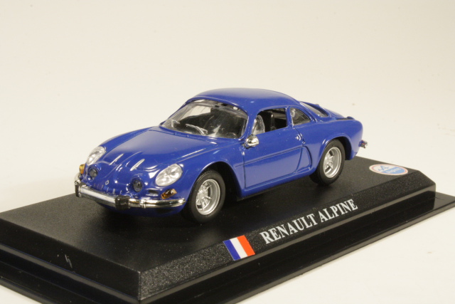 Alpine Renault A110 1971, sininen - Sulje napsauttamalla kuva