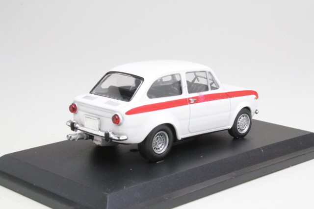 Fiat Abarth OT1600, white - Click Image to Close