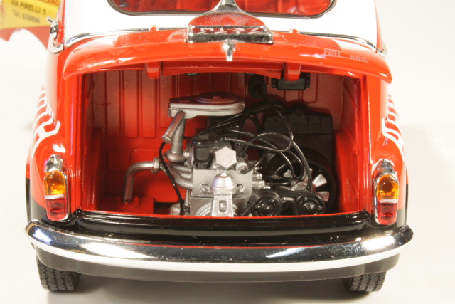 Fiat 600 Multipla Marmitta Abarth, red/white