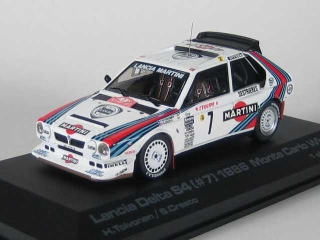 Lancia Delta S4, Monte Carlo 1986, H.Toivonen, no.7