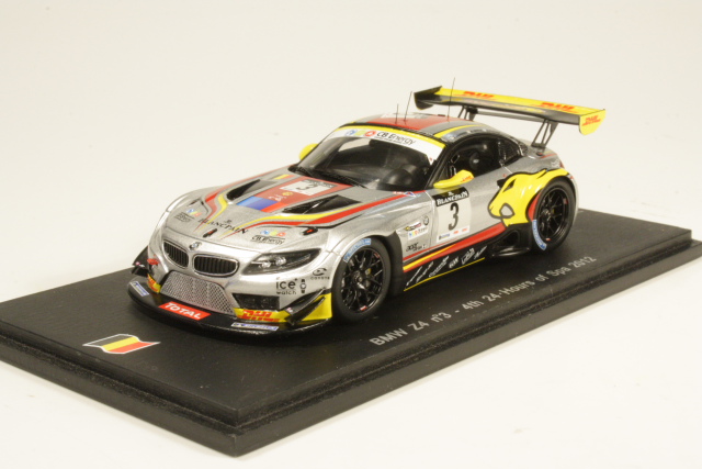 BMW Z4 GT3, 4th. Spa 2012, Palttala/Leinders/Martin, no.3