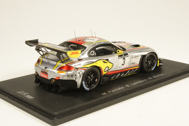 BMW Z4 GT3, 4th. Spa 2012, Palttala/Leinders/Martin, no.3