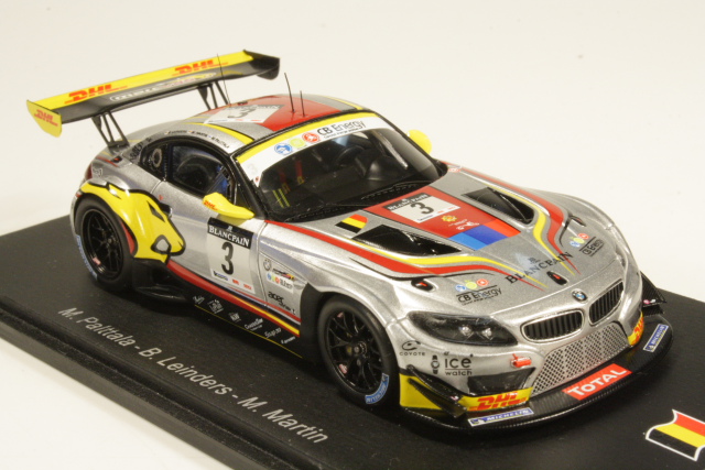 BMW Z4 GT3, 4th. Spa 2012, Palttala/Leinders/Martin, no.3