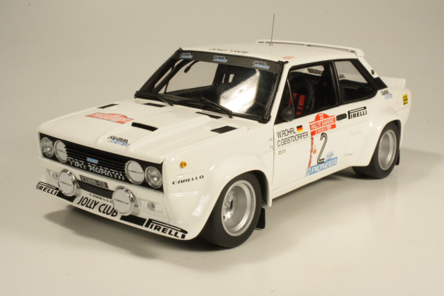 Fiat 131 Abarth, 1st. San Remo 1980, W.Rohrl, no.2