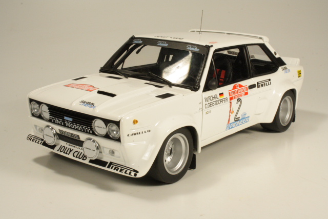 Fiat 131 Abarth, 1st. San Remo 1980, W.Rohrl, no.2 - Sulje napsauttamalla kuva