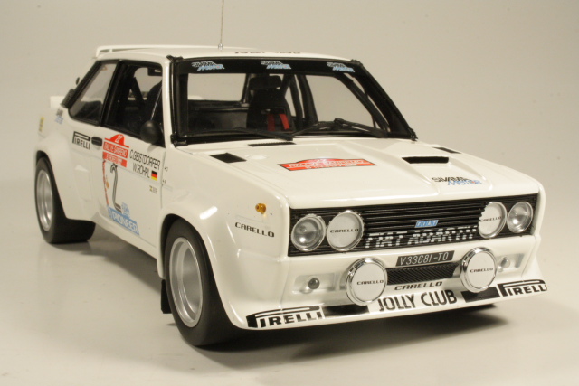 Fiat 131 Abarth, 1st. San Remo 1980, W.Rohrl, no.2