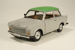 Trabant 601S Deluxe, harmaa/vihreä - Sulje napsauttamalla kuva