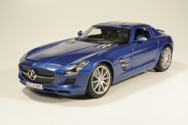 Mercedes SLS AMG 2010, sininen - Sulje napsauttamalla kuva