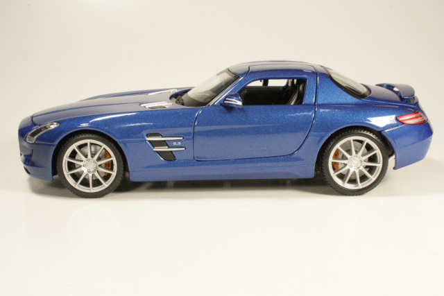 Mercedes SLS AMG 2010, sininen - Sulje napsauttamalla kuva