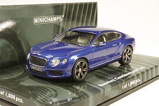 Bentley Continental GT V8 2011, sininen - Sulje napsauttamalla kuva