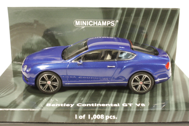 Bentley Continental GT V8 2011, blue