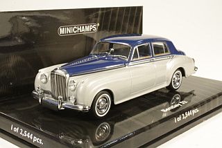 Bentley S2 1960, hopea/sininen - Sulje napsauttamalla kuva