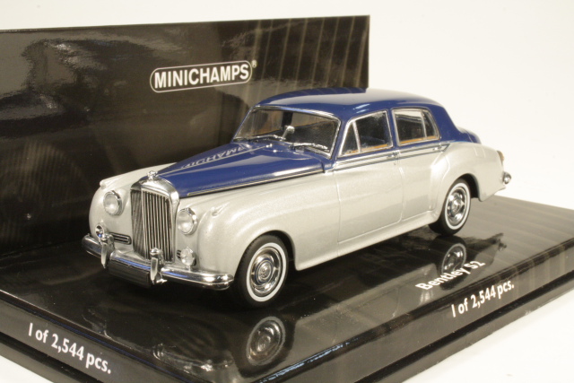 Bentley S2 1960, silver/blue