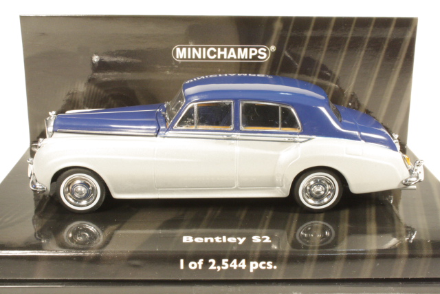 Bentley S2 1960, hopea/sininen - Sulje napsauttamalla kuva