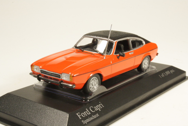 Ford Capri Mk2 1974, punainen - Sulje napsauttamalla kuva